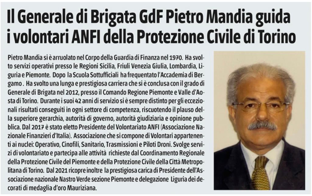 Il Giornale del Piemonte - Pietro Mandia